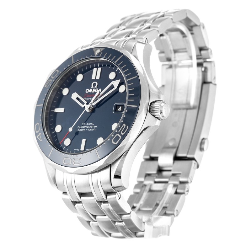 Best AAA Blue Dial Replica Omega Seamaster 300m Co-Axial 212.30.41.20.03.001-41 MM