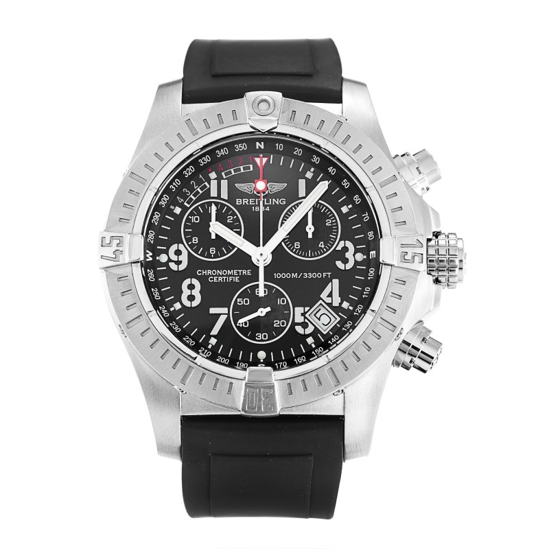 Best AAA Black Arabic Dial Replica Breitling Avenger Seawolf A73390-45.4 MM