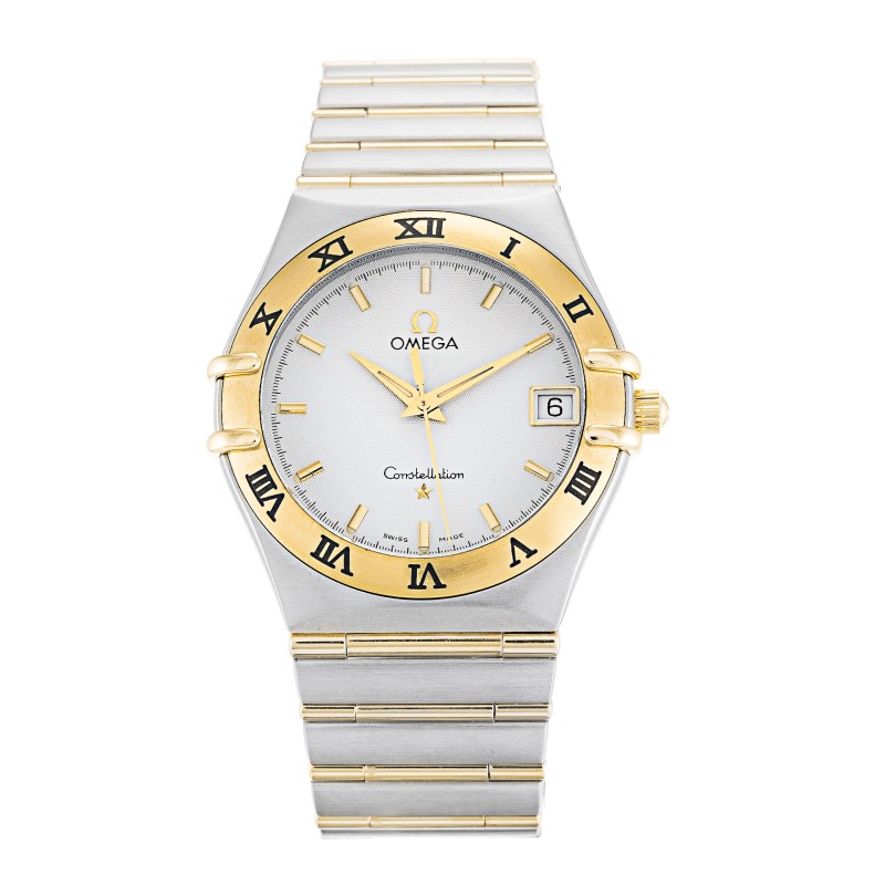 Best AAA Silver Baton DIal Replica Omega Constellation 1212.30.00-33.5 MM