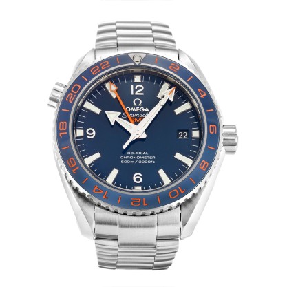 Best AAA Blue Quarter Arabic Dial Replica Omega Planet Ocean 232.30.44.22.03.001-43.5 MM