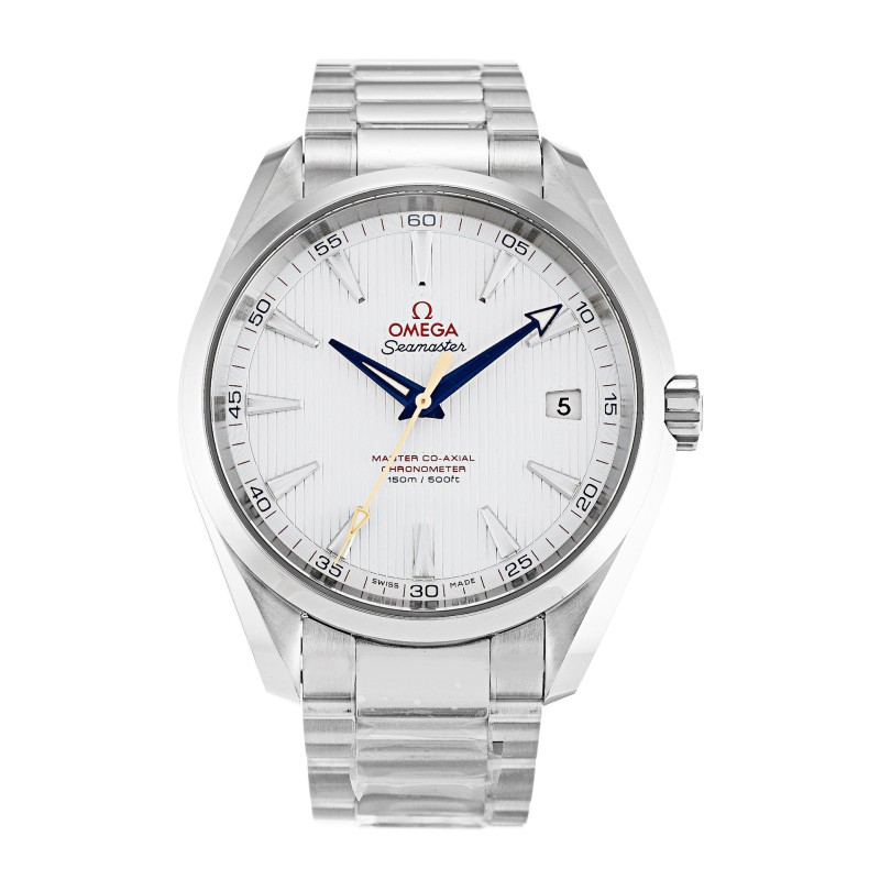 Best AAA Silver Baton Dial Replica Omega Aqua Terra 150m Gents 231.10.42.21.02.004-41.5 MM