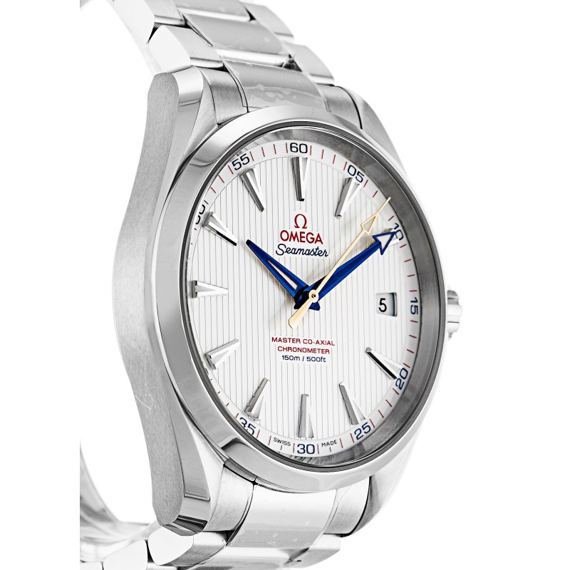 Best AAA Silver Baton Dial Replica Omega Aqua Terra 150m Gents 231.10.42.21.02.004-41.5 MM