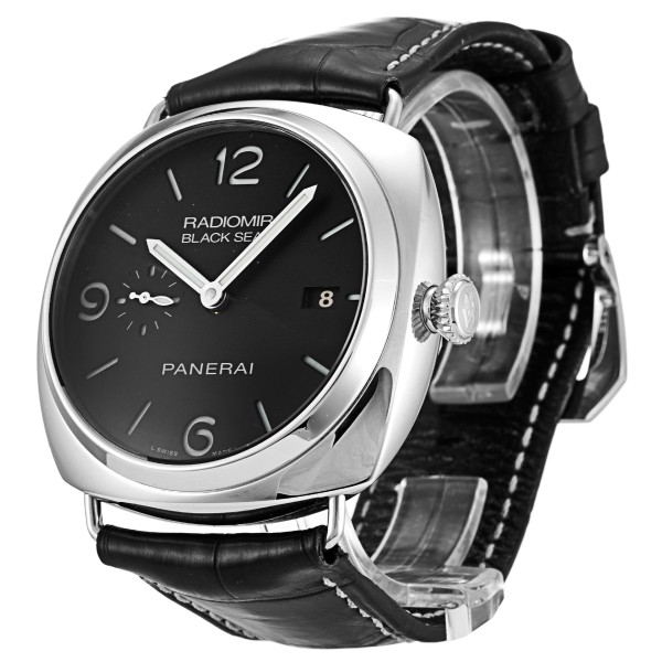 A+ UK Black Quarter Arabic Dial Man Replica Panerai Radiomir Automatic PAM00388-45 MM 