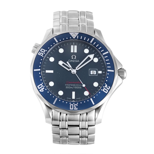 UK Best Blue Dial Replica Omega Seamaster 300m 2221.80.00-41 MM