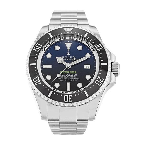 Best AAA Black & Blue Dial Replica Rolex Deepsea 116660 - D-Blue-44 MM