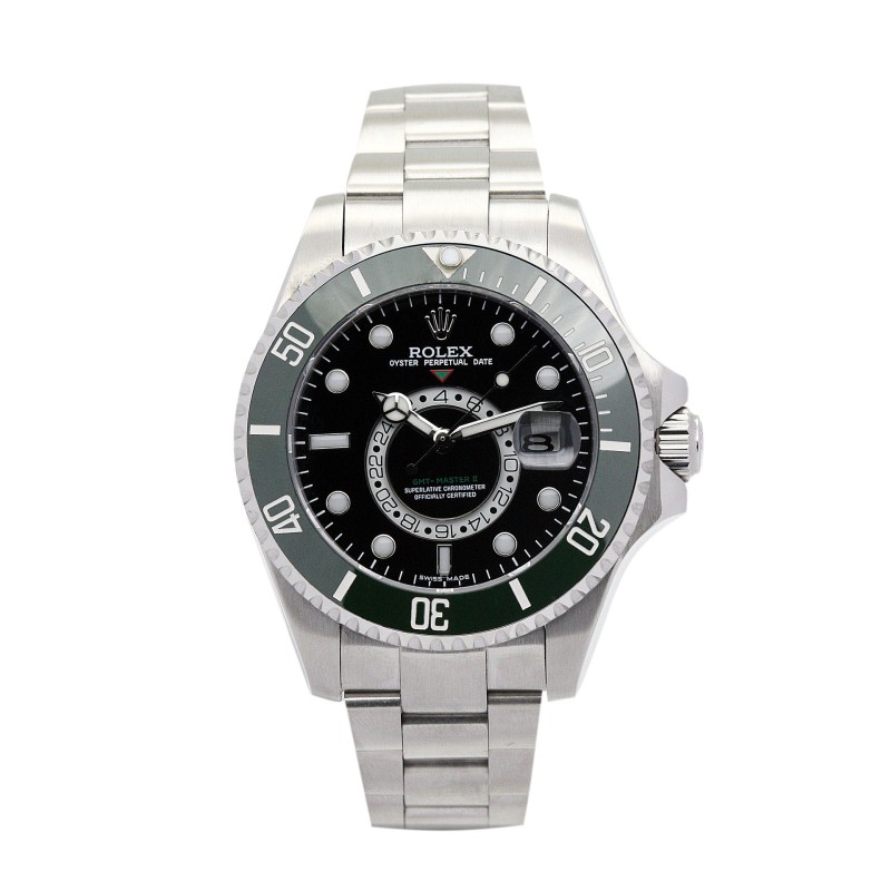 Best AAA Black Dial Replica Rolex GMT Master 16720-40