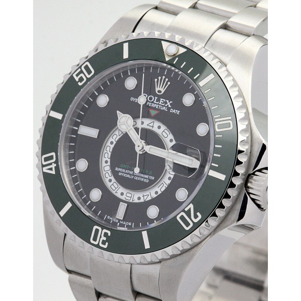 Best AAA Black Dial Replica Rolex GMT Master 16720-40