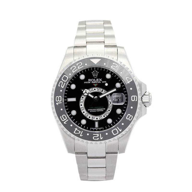 Best AAA Black Dial Replica Rolex GMT Master 16720-40