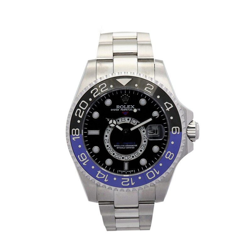 Best AAA Black Dial Replica Rolex GMT Master 16720-40