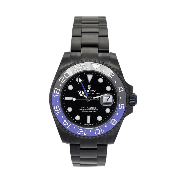 Best AAA Black Dial Replica Rolex GMT Master 16730-