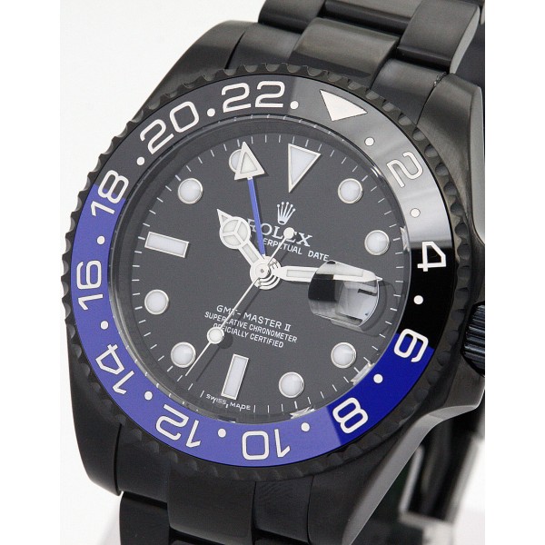 Best AAA Black Dial Replica Rolex GMT Master 16730-