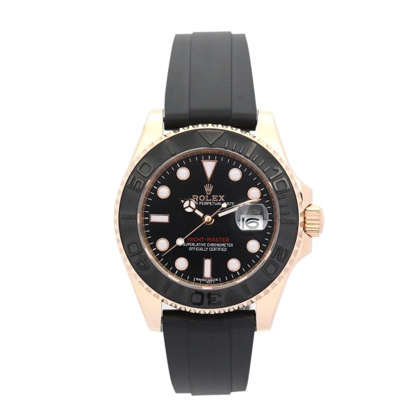 Best AAA Black Dial Replica Rolex Yacht-Master-40 MM