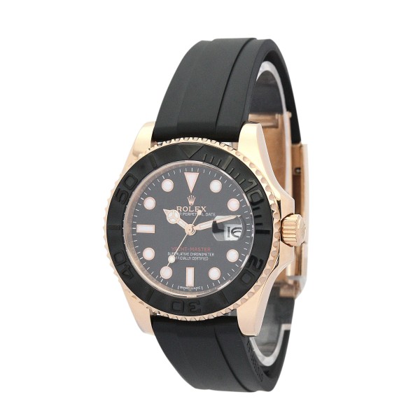 Best AAA Black Dial Replica Rolex Yacht-Master-40 MM