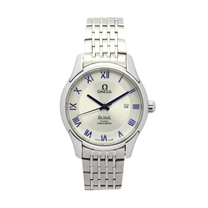 Best AAA White Dial Replica Omega De Ville Hour Vision-41 MM