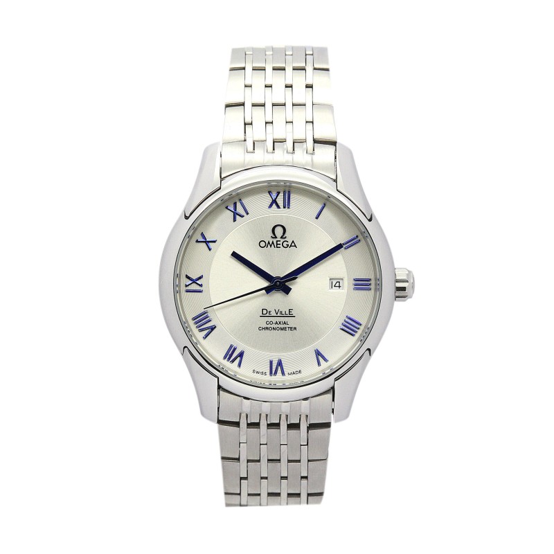 Best AAA White Dial Replica Omega De Ville Hour Vision-41 MM