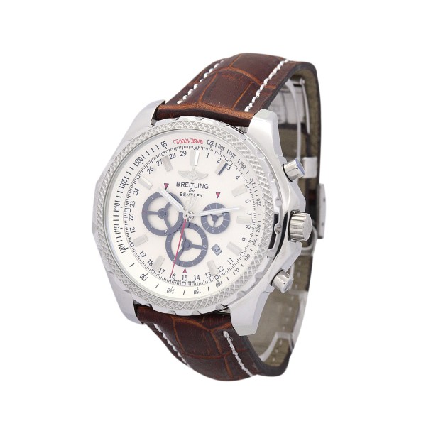 Best AAA White Dial Replica Breitling Bentley GT A13362-44.8 MM