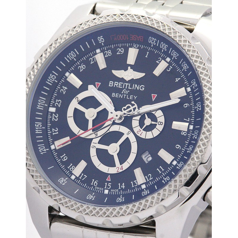 Best AAA Blue Dial Replica Breitling Bentley GT A13362-44.8 MM