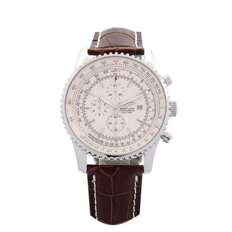 Best AAA White Dial Replica Breitling Navitimer World A24322-46 MM