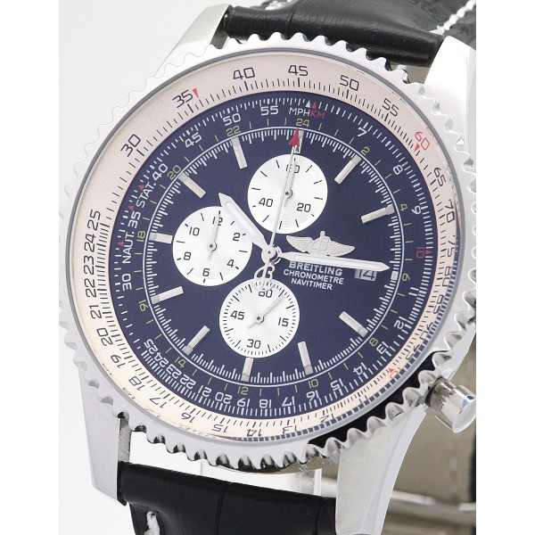 Best AAA Blue Baton Dial Replica Breitling Navitimer A23322-41.8 MM