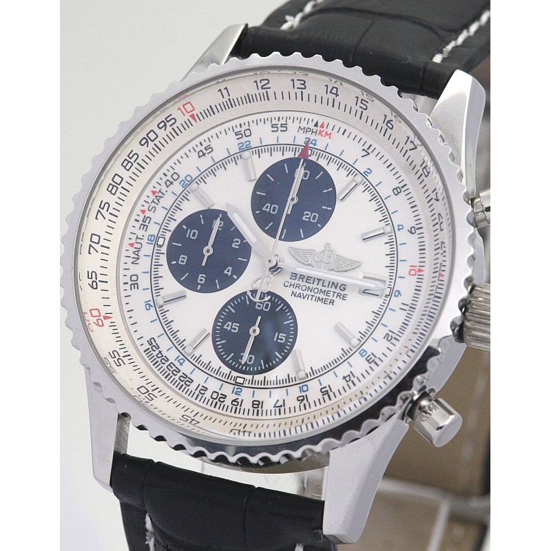 Best AAA White Dial Replica Breitling Navitimer A23322-41.8 MM