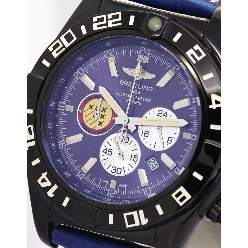 Best AAA Blue Dial Replica Breitling Chronomat-40 MM