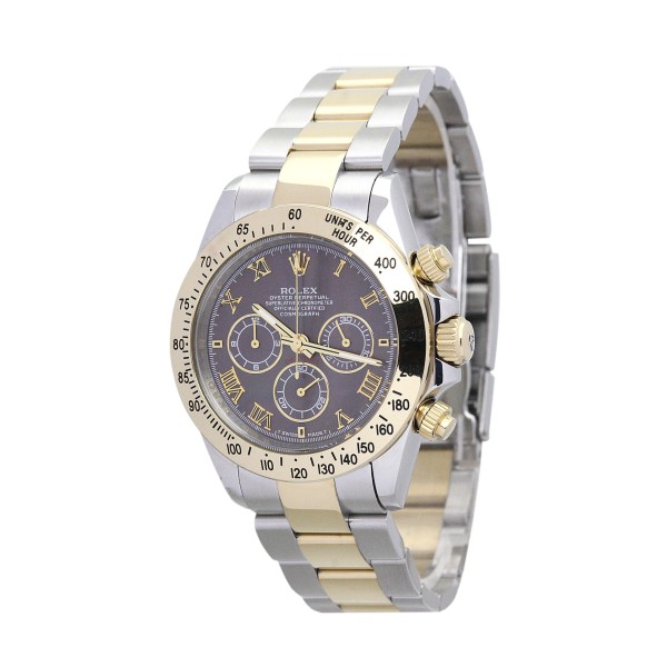 Best AAA Dark Brown Dial Replica Rolex Daytona 116523-40 MM