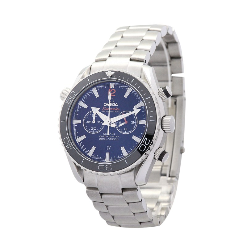 Best AAA Blue Baton Dial Replica Omega Speedmaster Date-38 MM