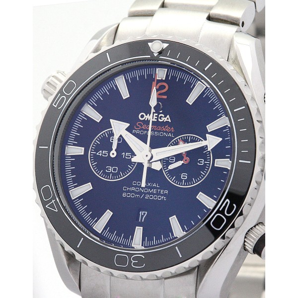 Best AAA Blue Baton Dial Replica Omega Speedmaster Date-38 MM